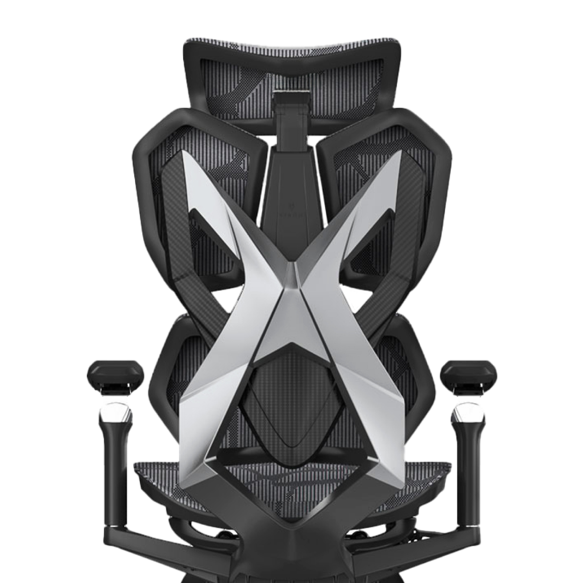 Кресло игровое LuxAlto X5 PRO-301 с подставкой для ног, Черное