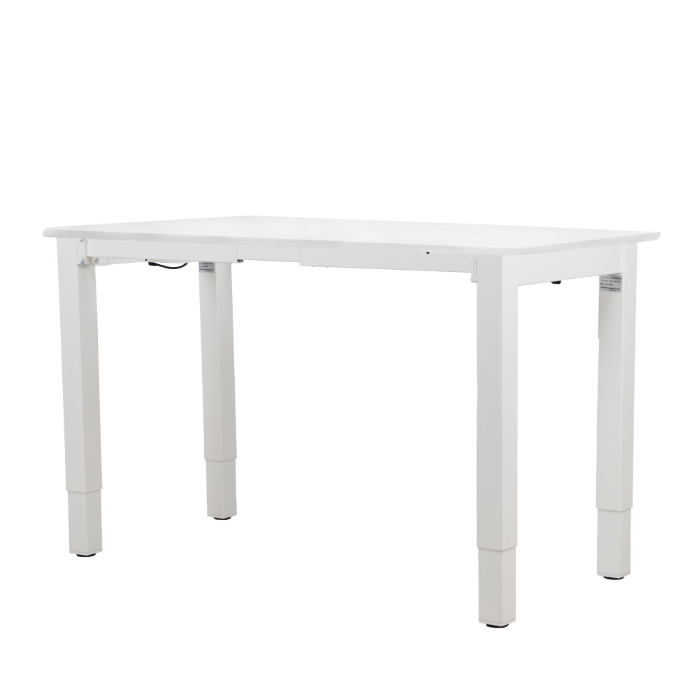 Стол с регулировкой высоты 4S2 белый/ЛДСП белый, 180x80