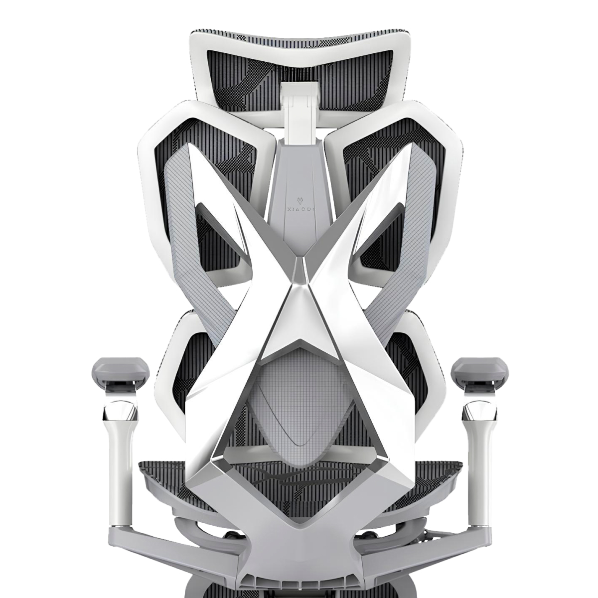 Кресло игровое LuxAlto X5 PRO-301 с подставкой для ног, Серое