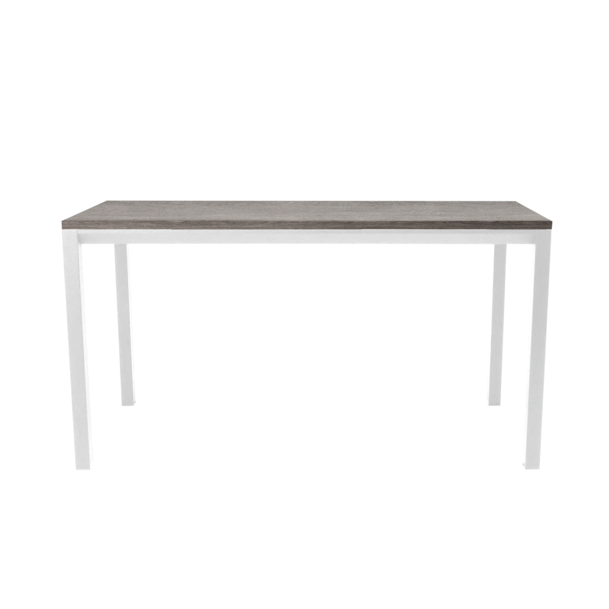 Стол офисный ST45 белый/ЛДСП дуб бежево-серый , 140x80