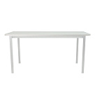 Стол офисный ST45 белый/ЛДСП белый, 160x70