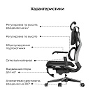 Кресло игровое LuxAlto X5 PRO-301 с подставкой для ног, Черное