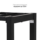 Стол с регулировкой высоты 4S2 черный/ЛДСП черный, 160x70