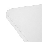 Столешница ЛДСП LuxAlto W1100 ST9, цвет белый альпийский, 1400*600*25 мм