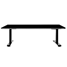 Стол с регулировкой высоты 2A3LA LOW-Accu с аккумулятором  черный/ЛДСП черный 180х80