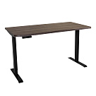 Стол с регулировкой высоты SR2 черный/дуб коричневый ЛДСП 160х70