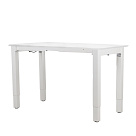 Стол с регулировкой высоты 4S2 белый/ЛДСП белый, 180x80