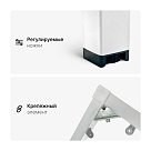 Стол офисный ST45 белый/ЛДСП белый, 140x80