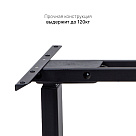 Стол с регулировкой высоты 2A3LA LOW-Accu с аккумулятором  черный/ЛДСП черный 180х80