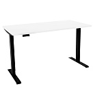 Стол с регулировкой высоты SRF2J черный/белый ЛДСП 120х60