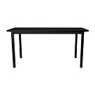 Столешница ЛДСП LuxAlto U999 ST2, цвет чёрный, 1400*700*25 мм