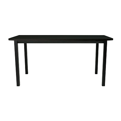 Столешница ЛДСП без скруглений LuxAlto U999 ST2, цвет чёрный, 1400*800*25 мм