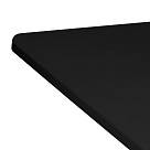 Столешница ЛДСП LuxAlto U999 ST2, цвет чёрный, 1400*700*25 мм